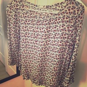 Cute floral patterned blouse